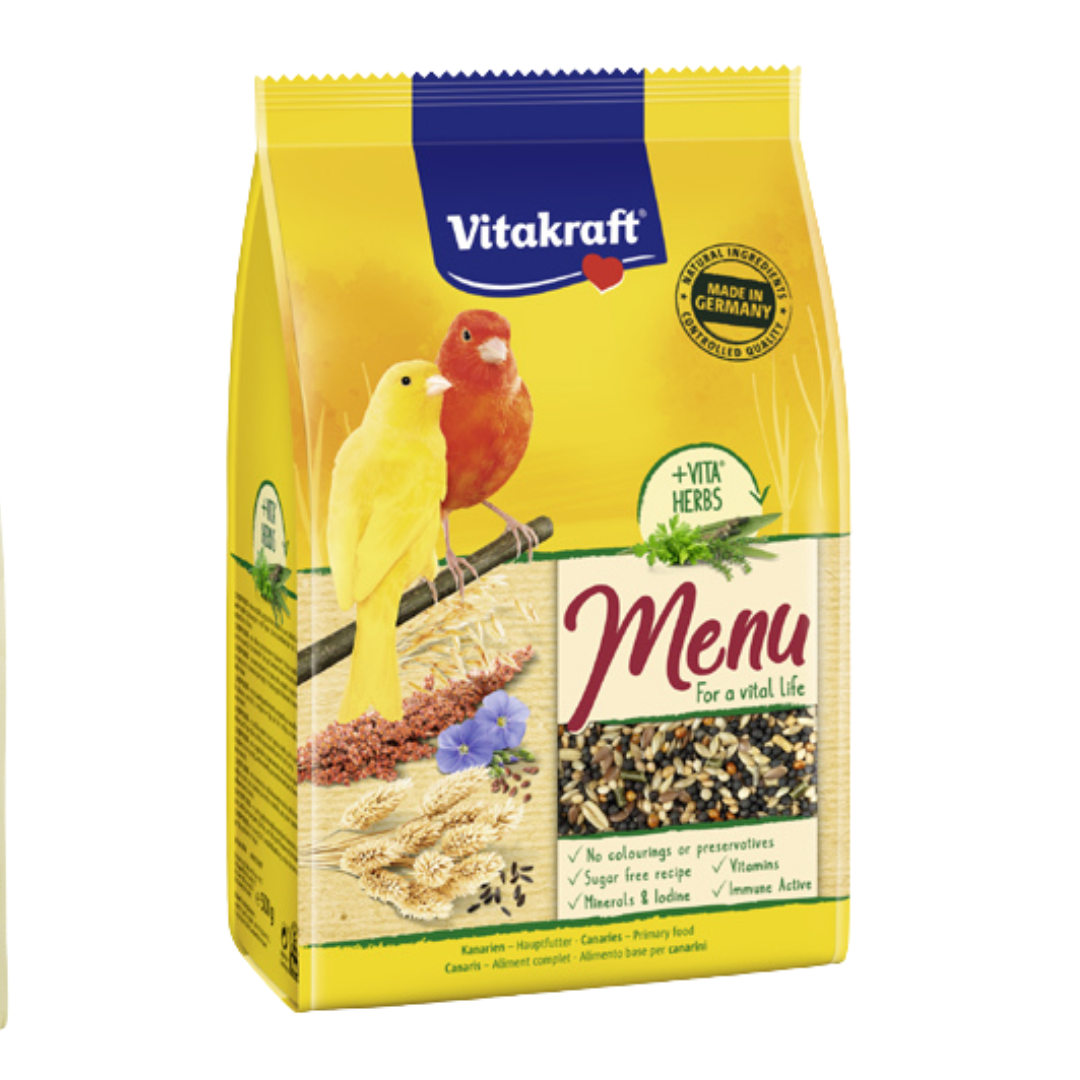 Vitakraft Birds Food Menu Canary 